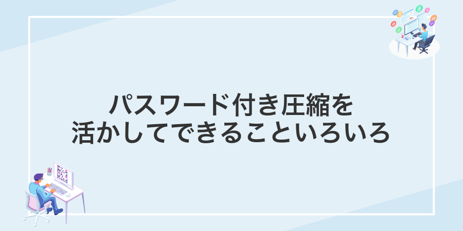 パスワード付き圧縮を活かしてできることいろいろ