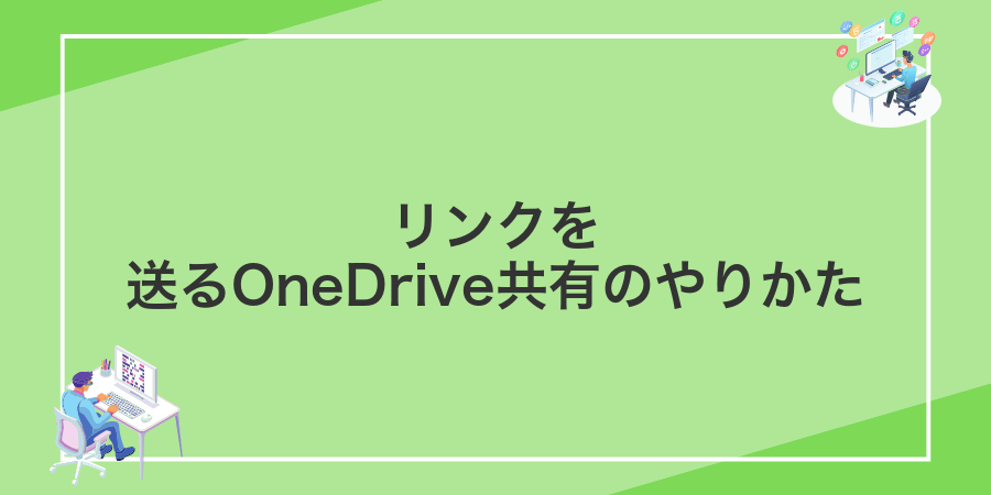 リンクを送るOneDrive共有のやりかた