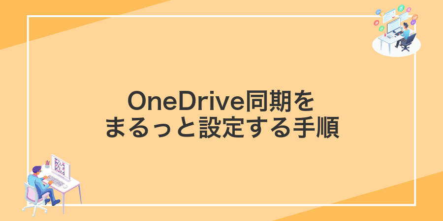 OneDrive同期をまるっと設定する手順