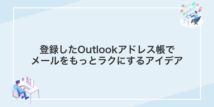 登録したOutlookアドレス帳でメールをもっとラクにするアイデア