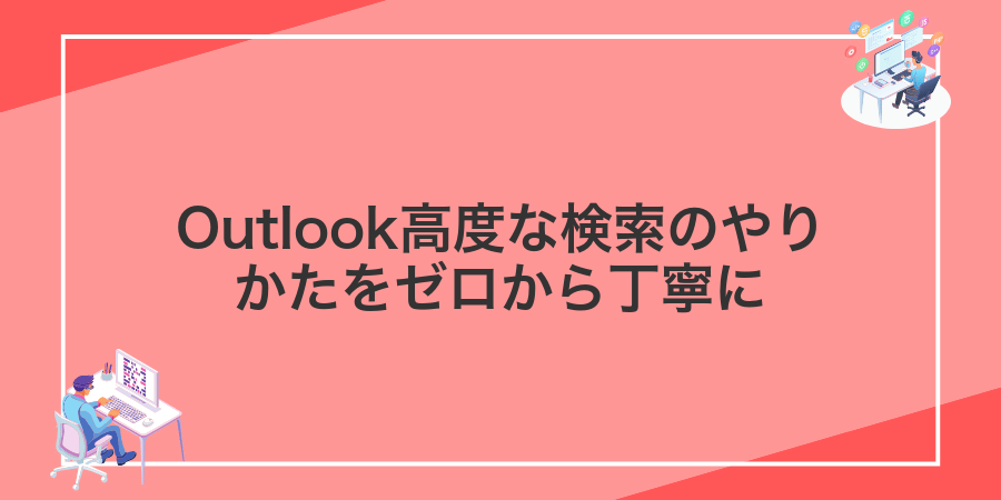 Outlook高度な検索のやりかたをゼロから丁寧に