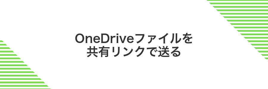 OneDriveファイルを共有リンクで送る