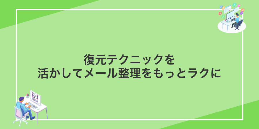復元テクニックを活かしてメール整理をもっとラクに