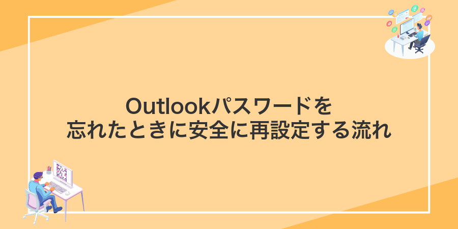 Outlookパスワードを忘れたときに安全に再設定する流れ