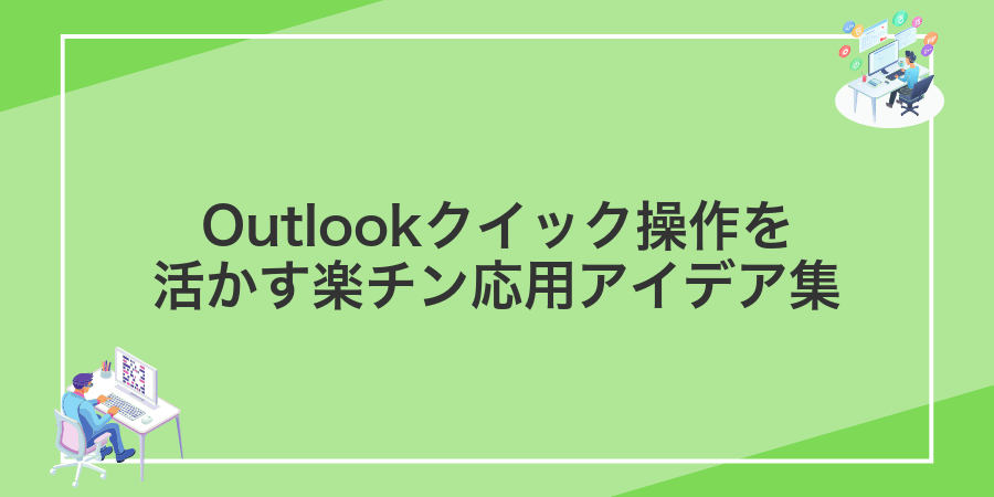 Outlookクイック操作を活かす楽チン応用アイデア集