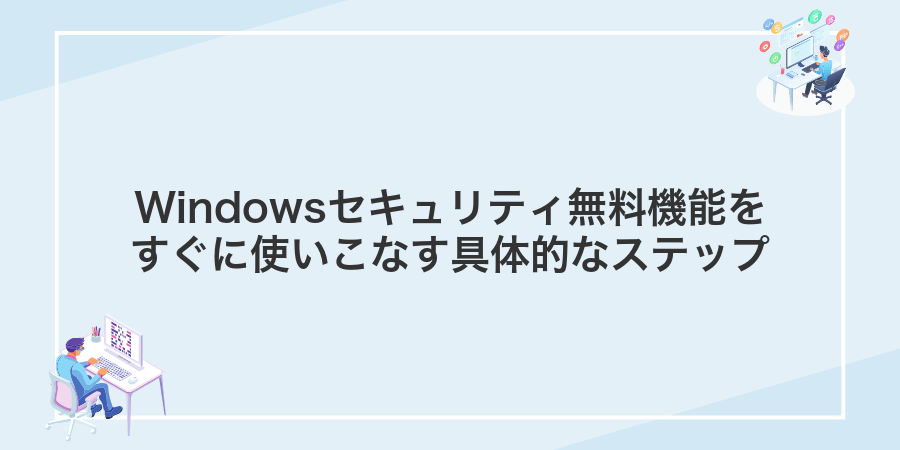 Windowsセキュリティ無料機能をすぐに使いこなす具体的なステップ