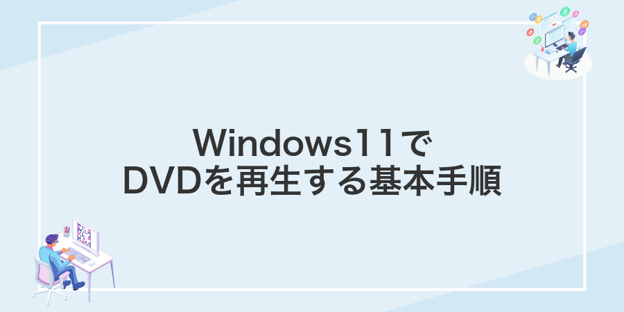 Windows11でDVDを再生する基本手順
