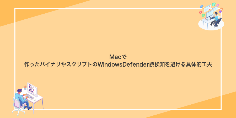 Macで作ったバイナリやスクリプトのWindowsDefender誤検知を避ける具体的工夫
