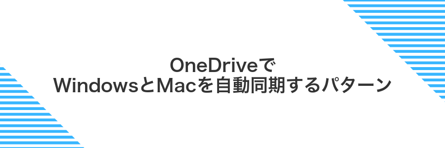 OneDriveでWindowsとMacを自動同期するパターン